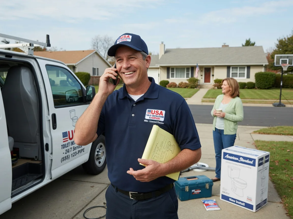 Toilet Installation Allouez, MI FAQs
